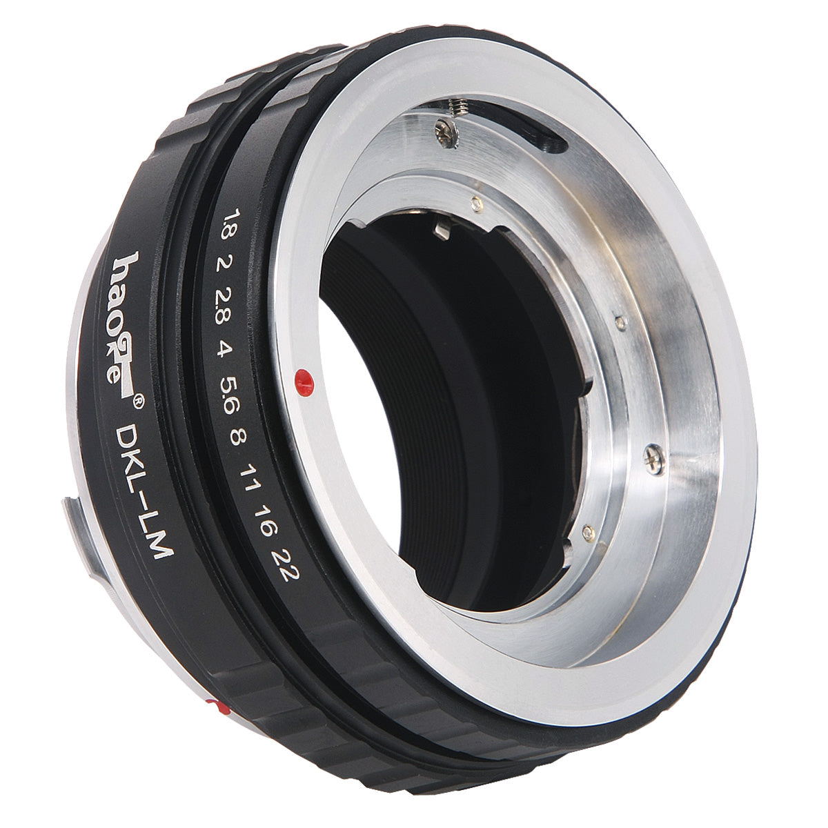 Haoge Lens Mount Adapter for Voigtlander Retina DKL Lens to Leica M-mount Camera such as M240, M240P, M262, M3, M2, M1, M4, M5, CL, M6, MP, M7, M8, M9, M9-P, M Monochrom, M-E, M, M-P, M10, M-A