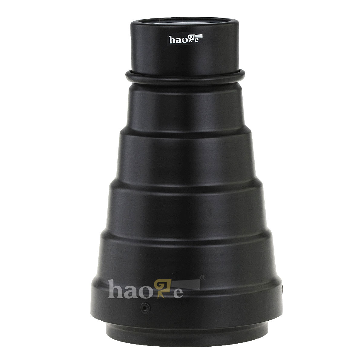 Haoge Metal Conical Snoot with Honeycomb Grid and Color Gel Filter Kit for Balcar Paul C Buff AlienBees Einstein White Lightning Studio Strobe Monolight Photography Flash Light
