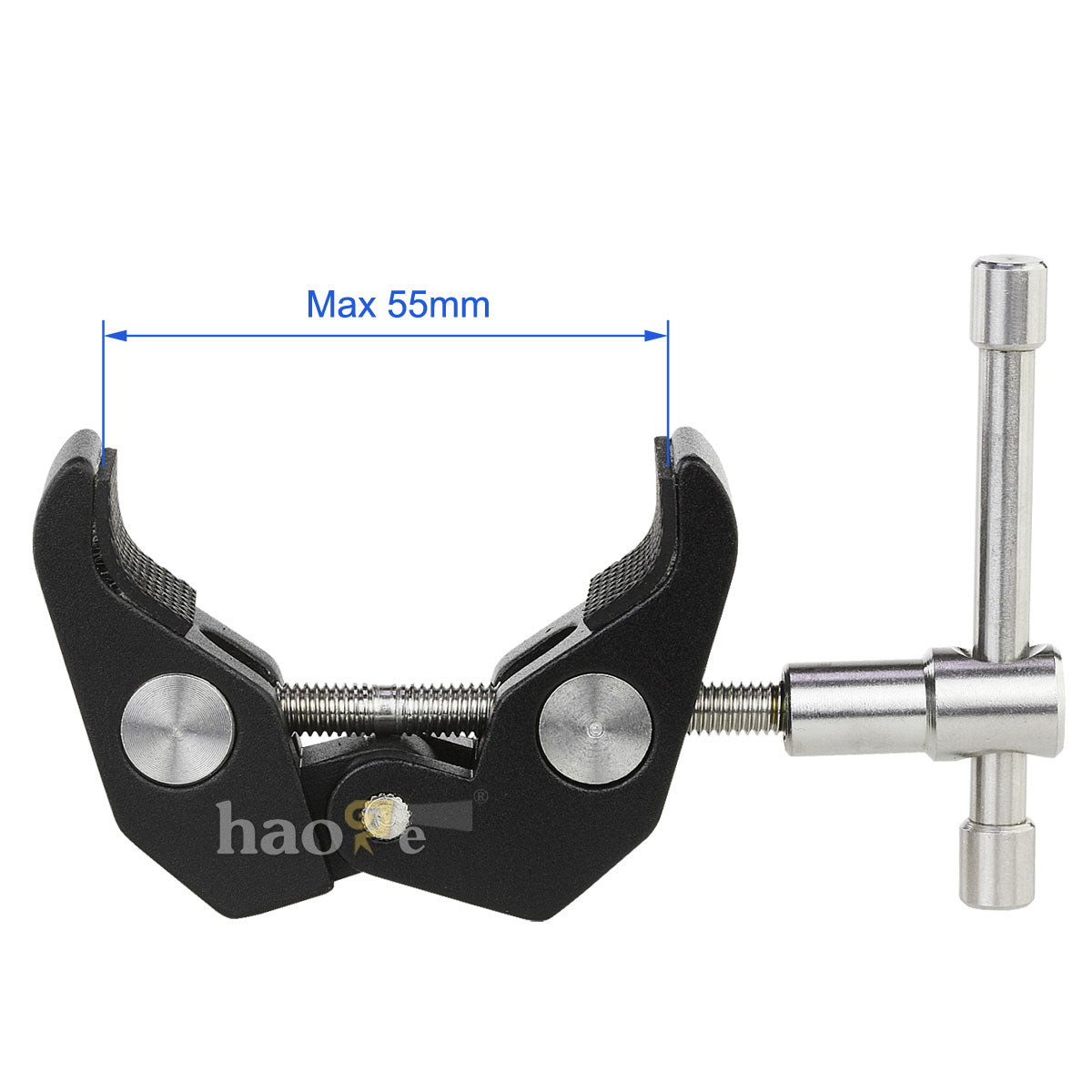 Haoge Large Super Clamp with 1/4" 3/8" Screw Thread for LCD Monitor DSLR Camera DV Tripod