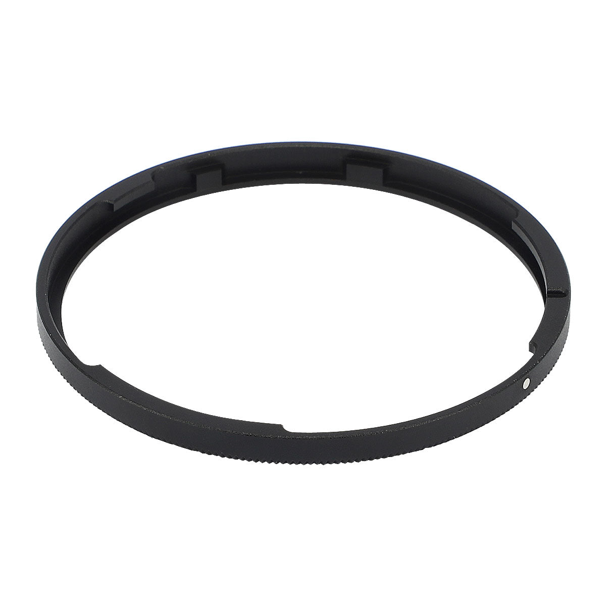 Haoge RRC-GNB Black Metal Decorate Ring Cap for RICOH GR III GRIII GR3 Camera replaces GN-1