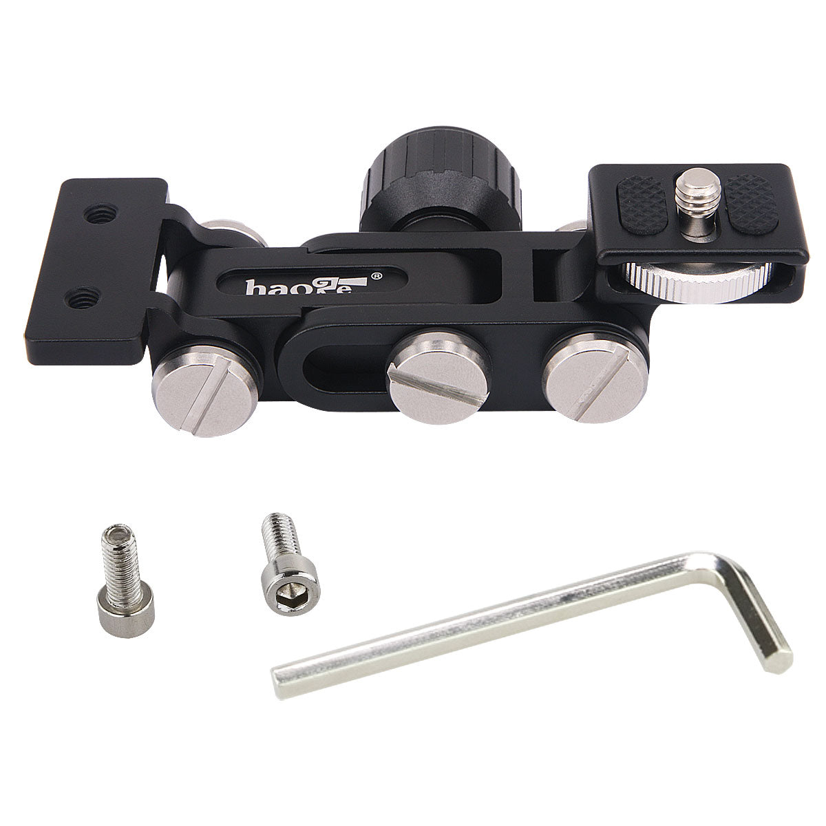 Haoge TJ-06 Camera Support Bracket Holder for DIY Camera Lens Support System with Haoge Plates