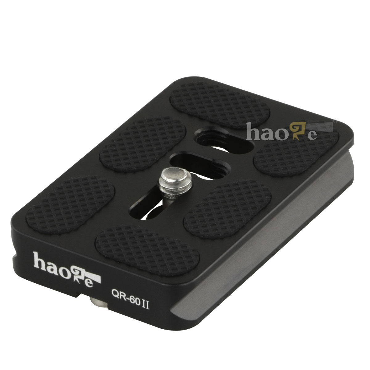 Haoge QR-60II 60mm Metal Universal Quick Release Plate Fits Arca-Swiss Standard for Tripod Ballhead Panoramic Head Ball Head Clamp