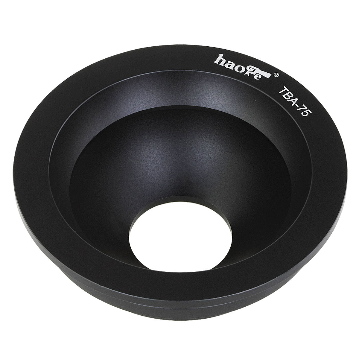 Haoge TBA-75 75mm Half Ball Bowl Adapter for Gitzo Systematic Series 3 4 5 Sachtler Tripod Head fit 75mm Manfrotto Gitzo Sachtler Fluid Video Heads