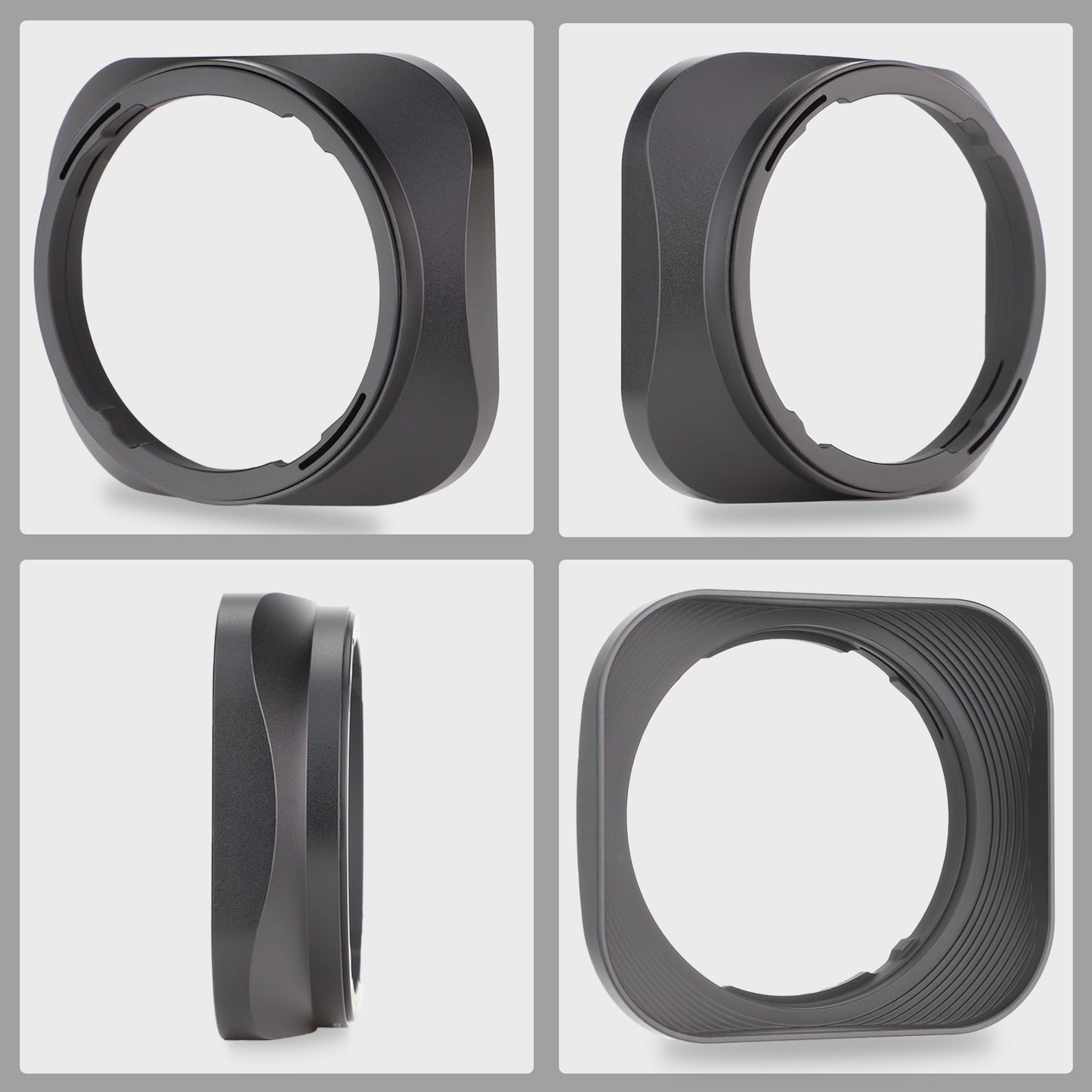 Haoge Bayonet Square Metal Lens Hood for Sigma 23mm F1.4 DC DN Lens LH-SM23