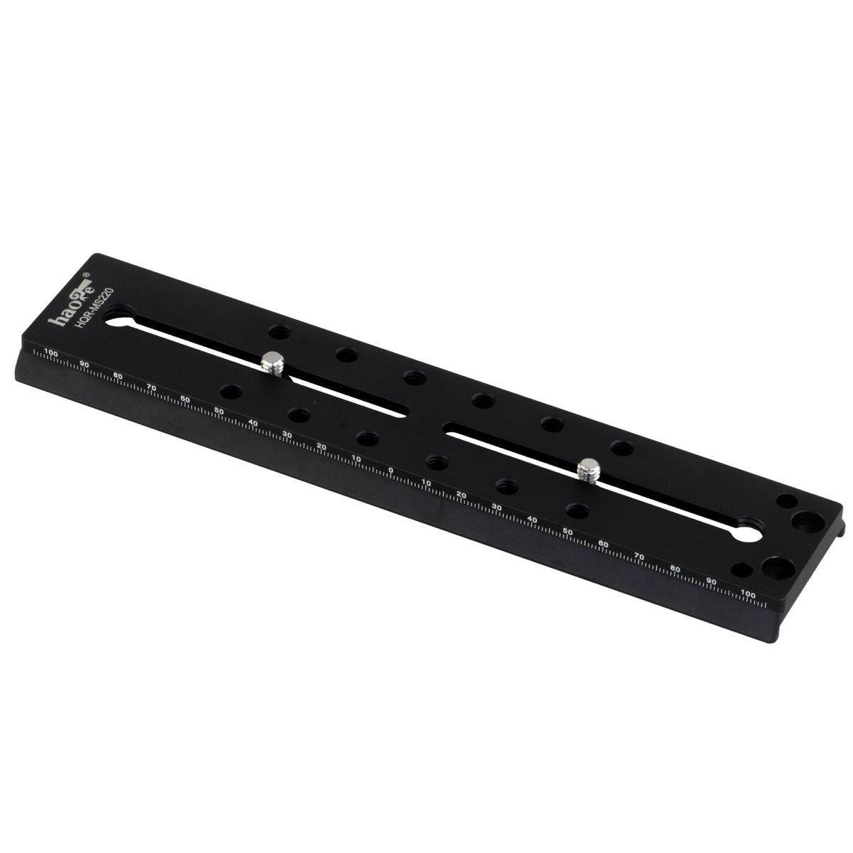 Haoge 220mm Long Sliding Quick Release Plate For Manfrotto Rapid Connect Clamp Benro Sirui Fluid Video Head Tripod Ball Heads