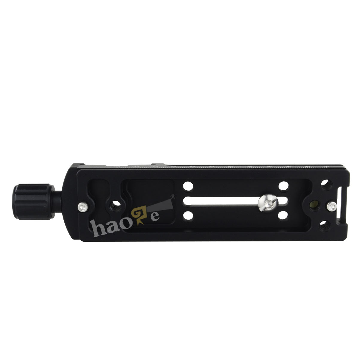 Haoge 140mm Nodal Slide Double Dovetail Focusing Rail Plate with Metal Quick Release Clamp and 70mm Plate for Camera Panoramic Panorama Close Up Macro Shoot fit Arca Swiss RRS Benro Kirk