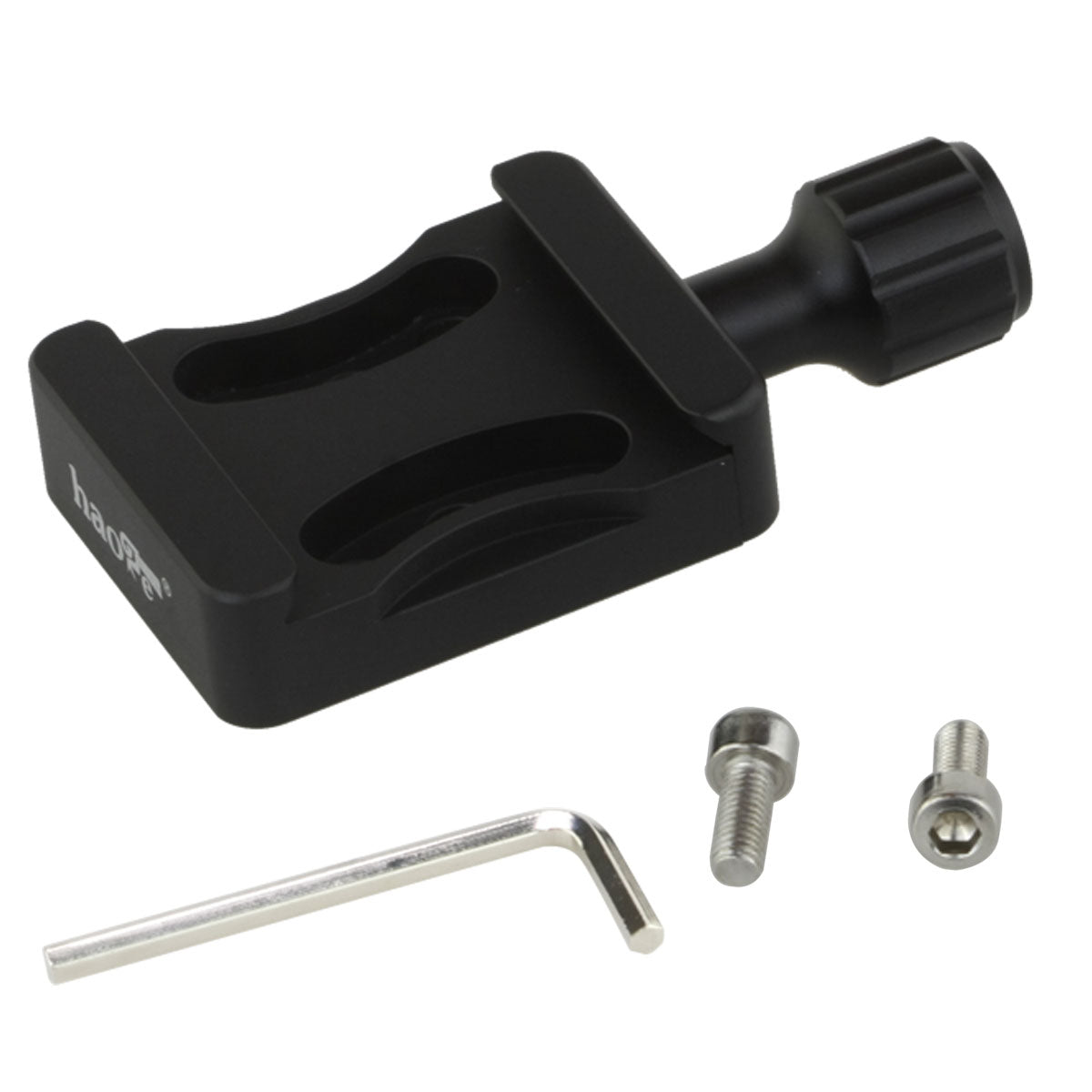 Haoge CP-20 Screw Knob Clamp Adapter Mount with Three Pairs of 20mm Holes for DIY Support System with Haoge Plates