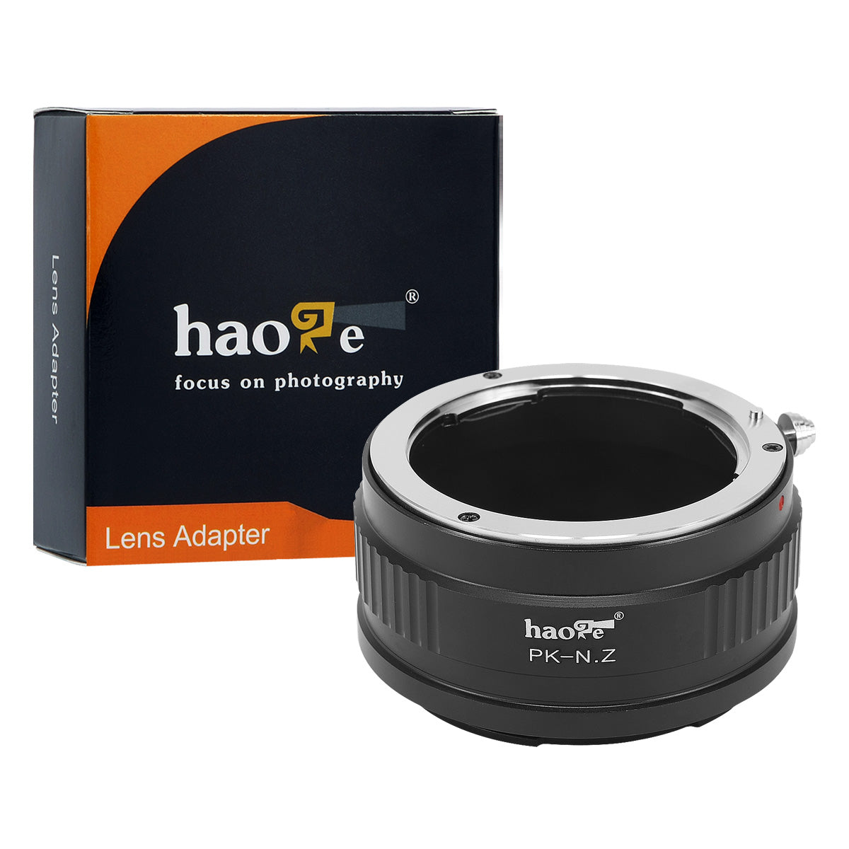 Haoge Manual Lens Mount Adapter for Pentax K PK Lens to Nikon Z Mount Camera Such as Z6 Z7 Z50
