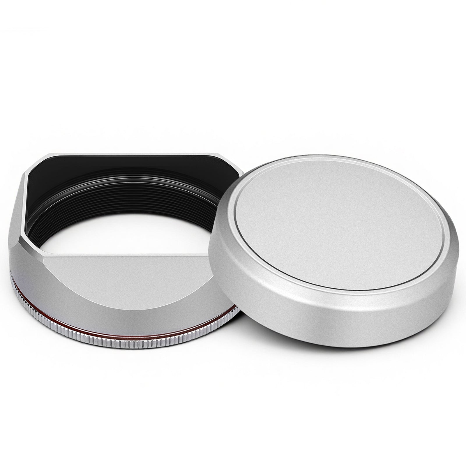 Haoge 43mm Metal Square Lens Hood for Voigtlander ULTRON 27mm F2