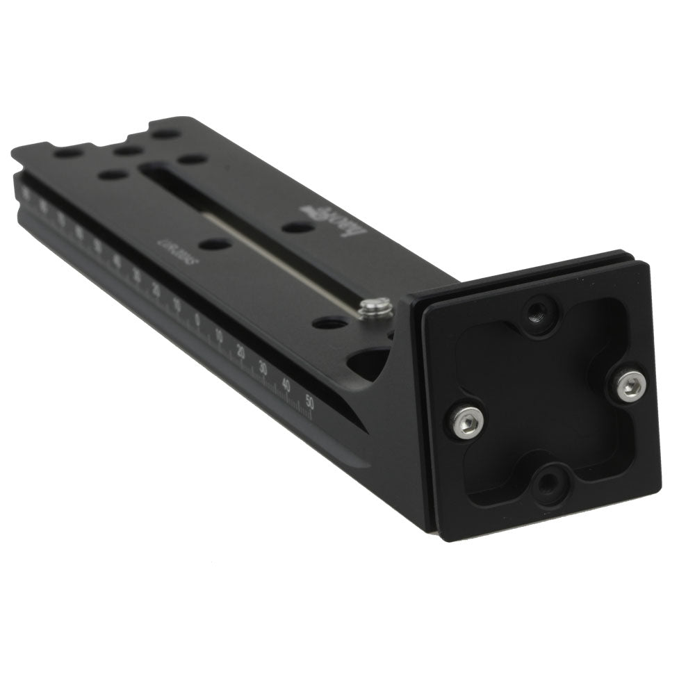 Haoge LVR-200AS 200mm Dual Dovetails Nodal Slide Vertical Rail with 90 Degree Quick Release Dovetail Compatible with Arca-Swiss SUNWAYFOTO