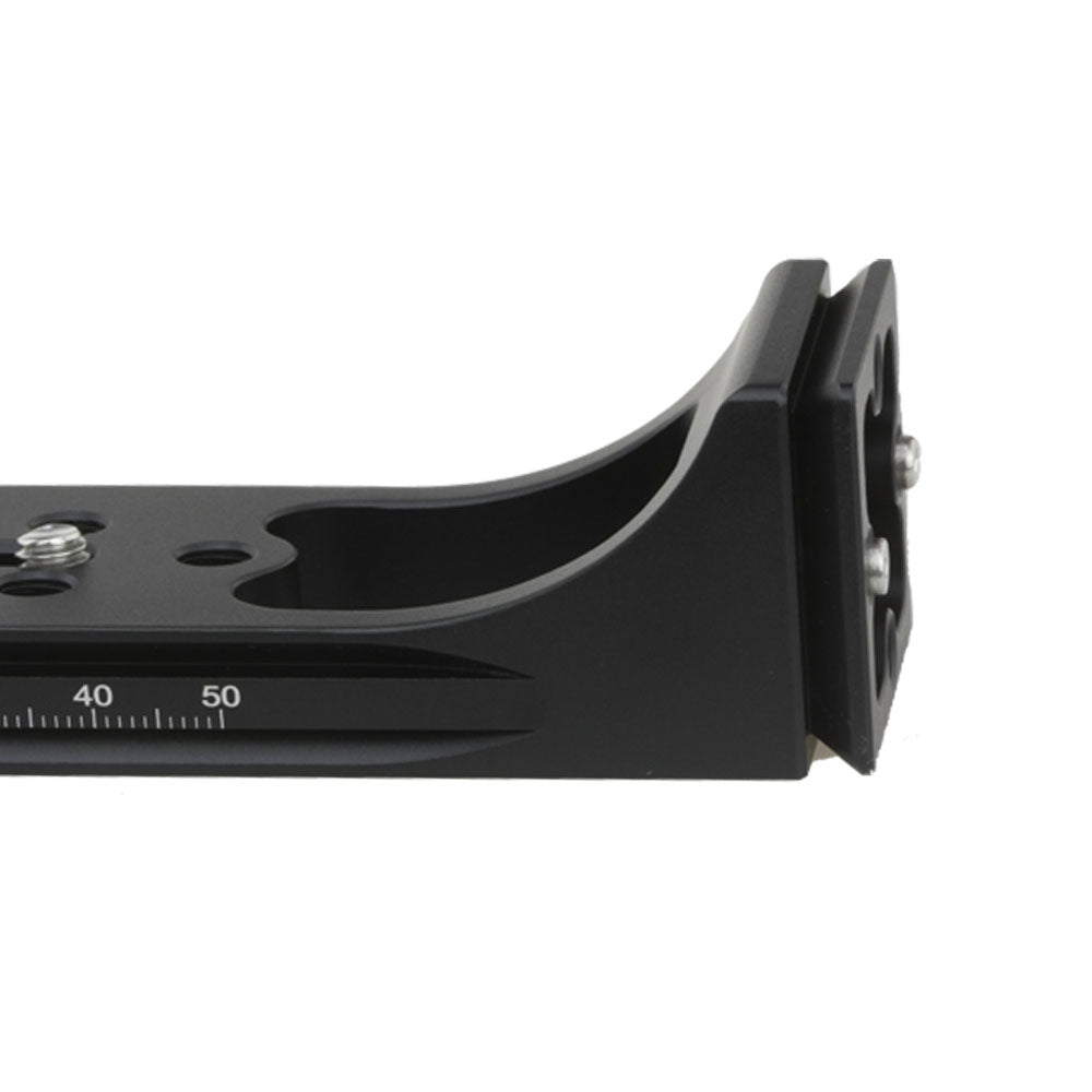 Haoge LVR-200AS 200mm Dual Dovetails Nodal Slide Vertical Rail with 90 Degree Quick Release Dovetail Compatible with Arca-Swiss SUNWAYFOTO