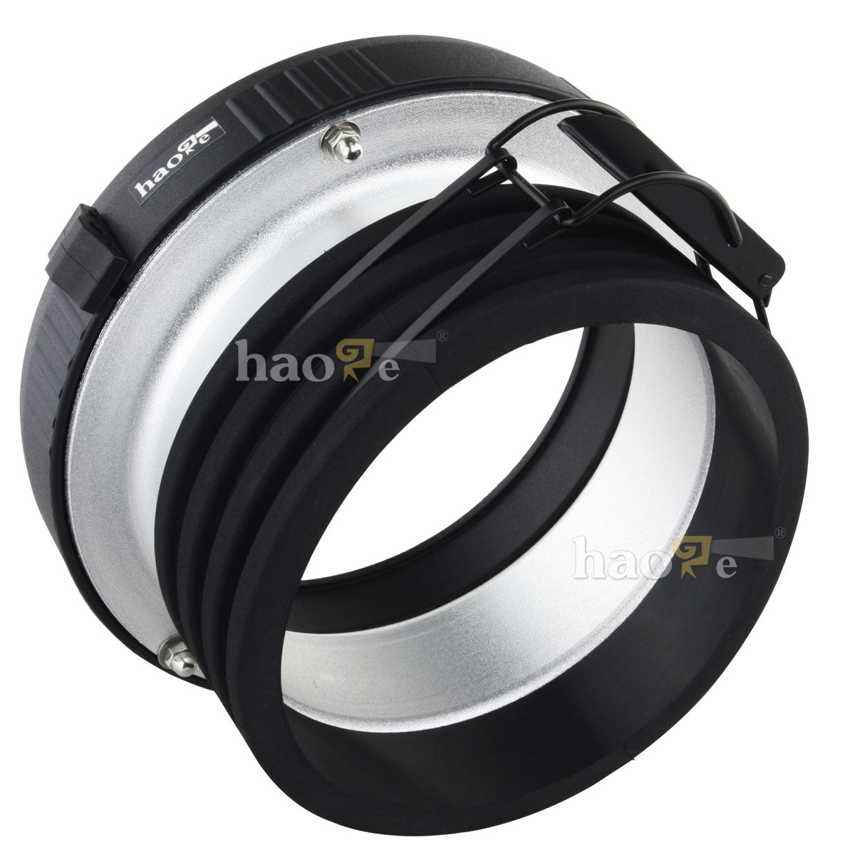 Haoge Profoto to Elinchrom Mount Speedring Ring Adapter Converter for Studio Light Strobe Flash Monolight