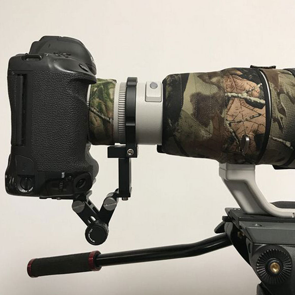 Haoge Camera Lens Bayonet Support Bracket Protector for Canon EF 500mm f/4L IS & IS II, EF 600mm f/4L IS & IS II & IS III and EF 800mm f/5.6L IS Super Telephoto Lens
