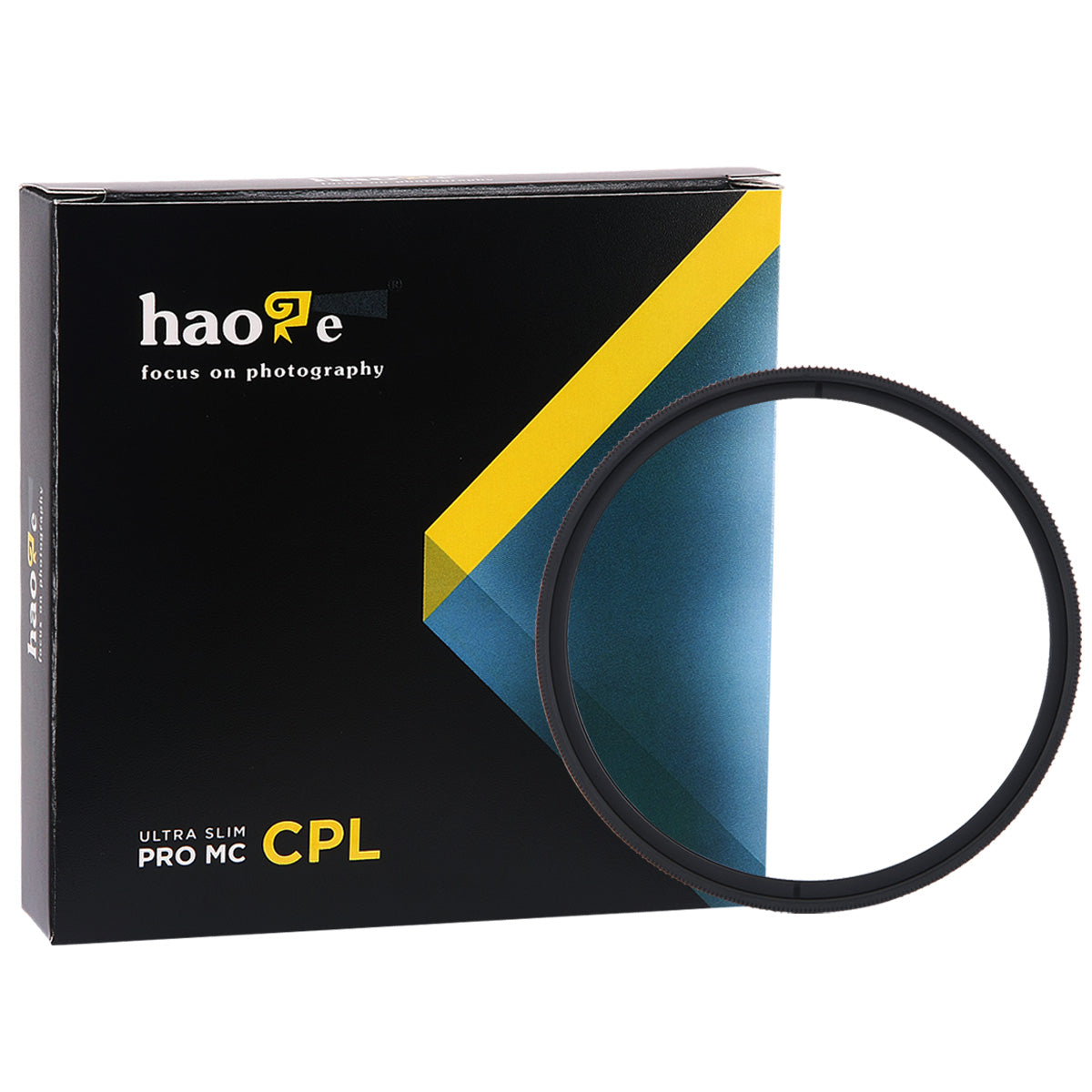 Haoge 58mm MC CPL Multicoated Circular Polarizer Polarizing Lens Filter for Canon Nikon Sony Minolta Pentax Olympus Panasonic Leica Zeiss Tamron Digital Camera DSLR Lens