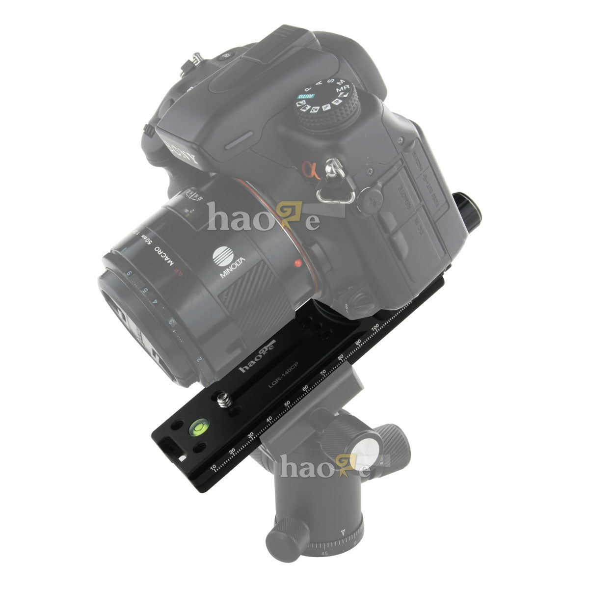 Haoge 140mm Nodal Slide Double Dovetail Focusing Rail Plate with Metal Quick Release Clamp for Camera Panoramic Panorama Close Up Macro Shoot fit Arca Swiss RRS Benro Kirk