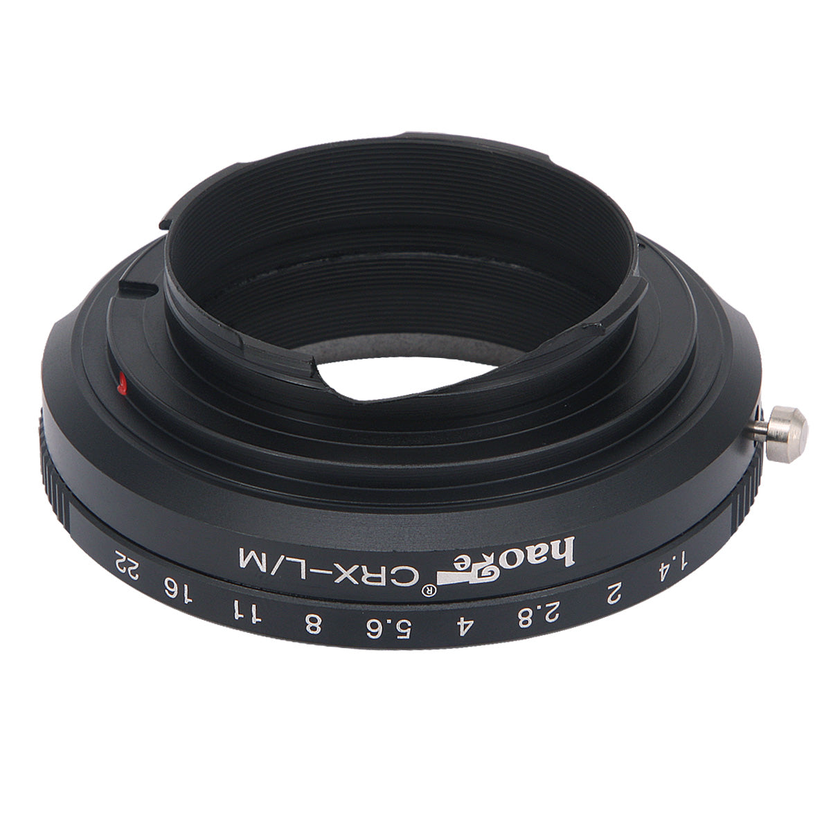 Haoge Manual Lens Adapter for Contarex CRX Mount Lens to Leica M LM mount Camera such as M240, M262, M3, M2, M1, M4, M5, M6, MP, M7, M8, M9, M9-P, M Monochrom, M-E, M, M-P, M10, M-A