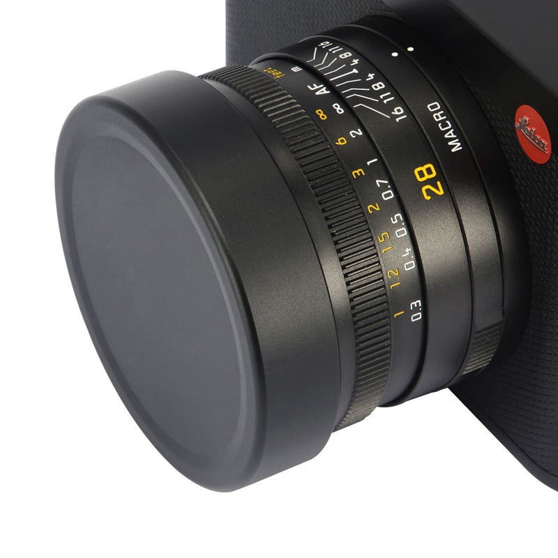 Haoge Metal Front Lens Cap Cover for Leica Q3 Q3-43 Q2 Q Type 116 Type116 Digital Camera Accessories Black