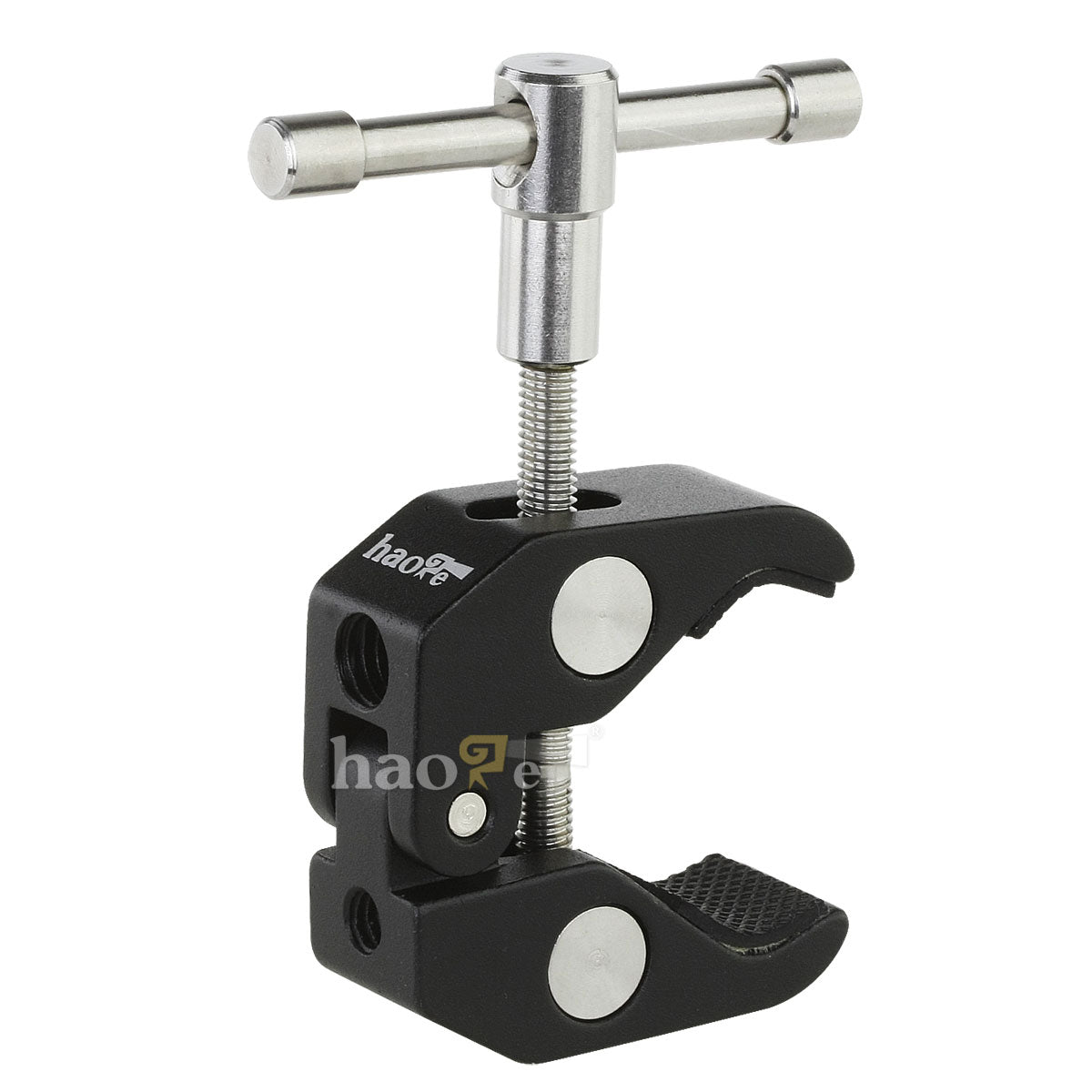 Haoge 11 inch Stainless Steel Articulating Friction Magic Arm with Large Clamp Crab Pliers Clip for HDMI LCD Monitor LED Light DSLR Camera Video Tripod Blue