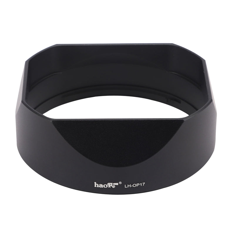 Haoge Square Metal Lens Hood Shade for Olympus M.ZUIKO ED 25mm f/1.2 PRO Lens 25MM F1.2