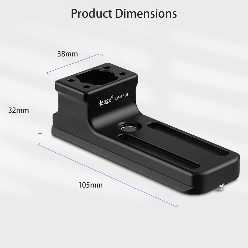 Haoge LF-S556 Lens Collar Replacement Foot for Sigma 500mm F5.6 DG DN OS | Sports Lens,Tripod Mount Ring built-in Arca Type Quick Release Plate