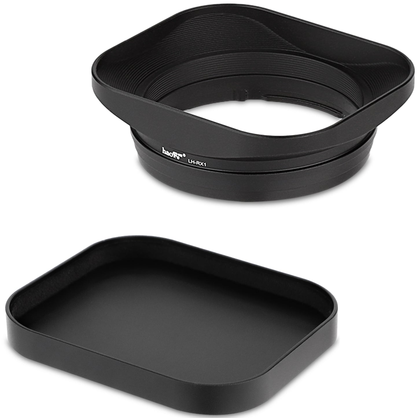 Haoge LH-RX1 Square Metal Bayonet Lens Hood Shade for Sony Carl Zeiss Sonnar T* FE 35mm F2.8 ZA,FE 55MM F1,8 ZA, FE 24mm F1.8 ZA Lens