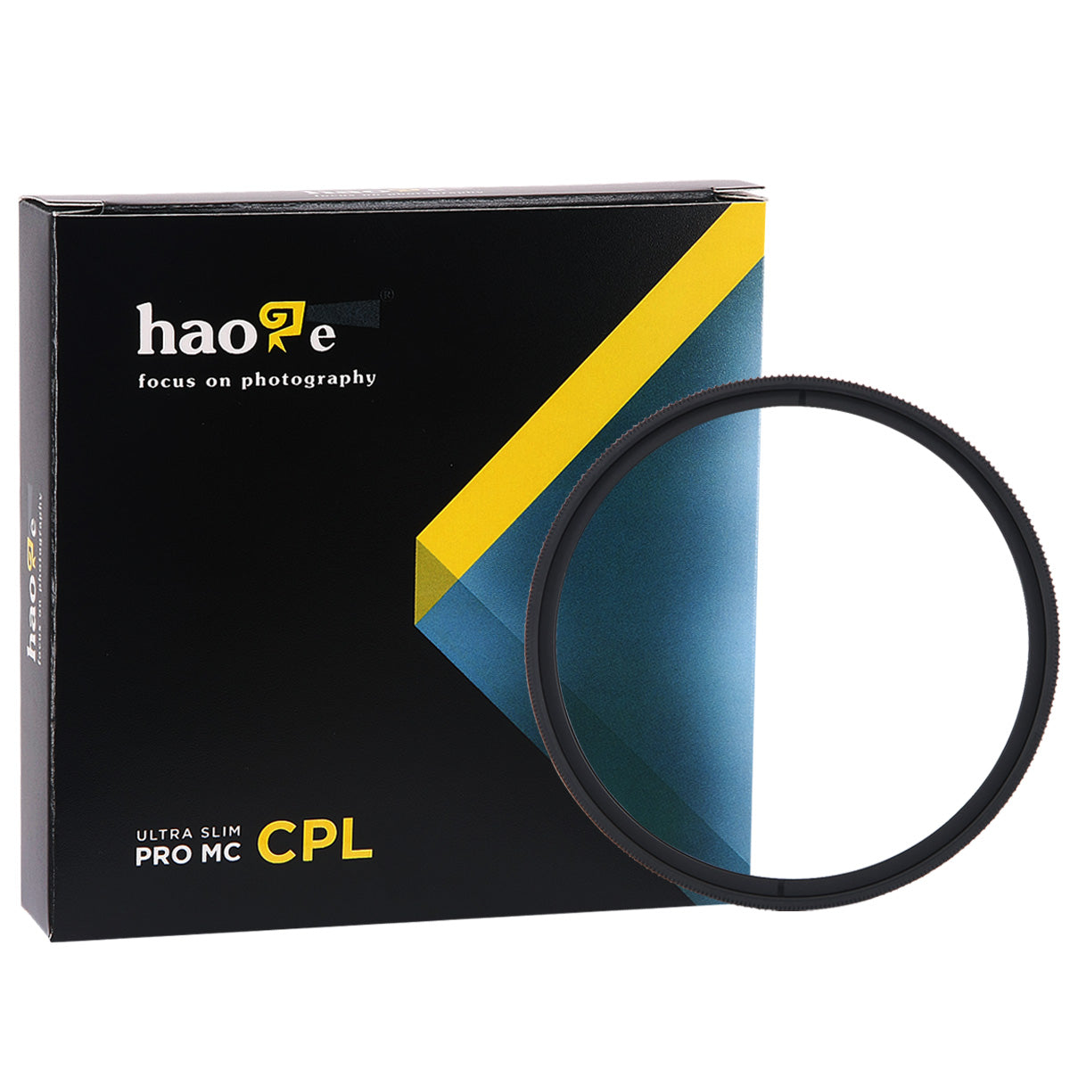 Haoge 46mm MC CPL Multicoated Circular Polarizer Polarizing Lens Filter for Canon Nikon Sony Minolta Pentax Olympus Panasonic Leica Zeiss Tamron Digital Camera DSLR Lens