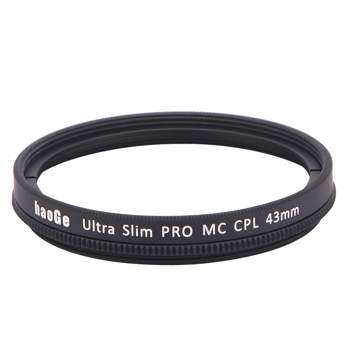 Haoge 43mm MC CPL Multicoated Circular Polarizer Polarizing Lens Filter for Canon Nikon Sony Minolta Pentax Olympus Panasonic Leica Zeiss Tamron Digital Camera DSLR Lens
