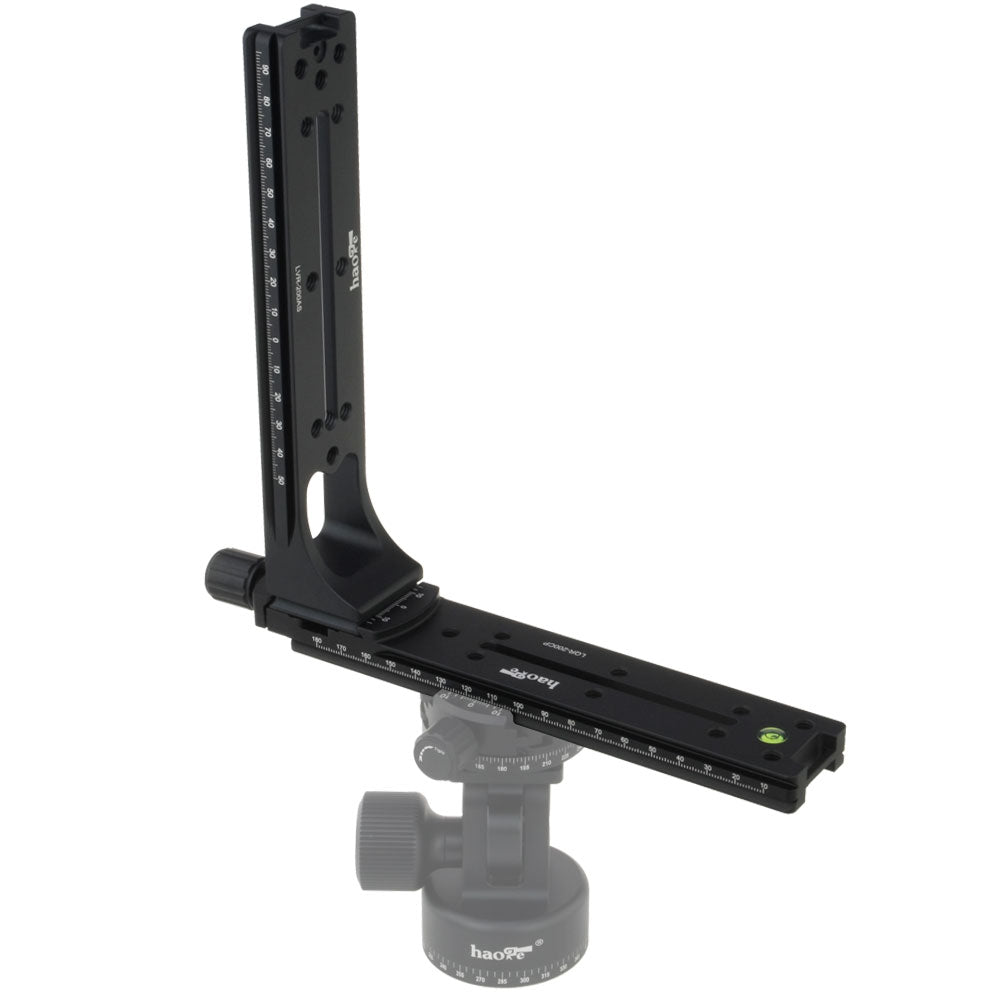 Haoge Quick Release L Plate Set for Panorama Panoramic Head Fit Arca Swiss Sunwayfoto Markins Sirui Kirk RRS Benro AS