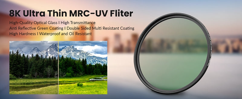 Haoge 43mm Ultra Slim MC UV Protection Multicoated Ultraviolet Lens Filter for Leica D-LUX 8 Camera