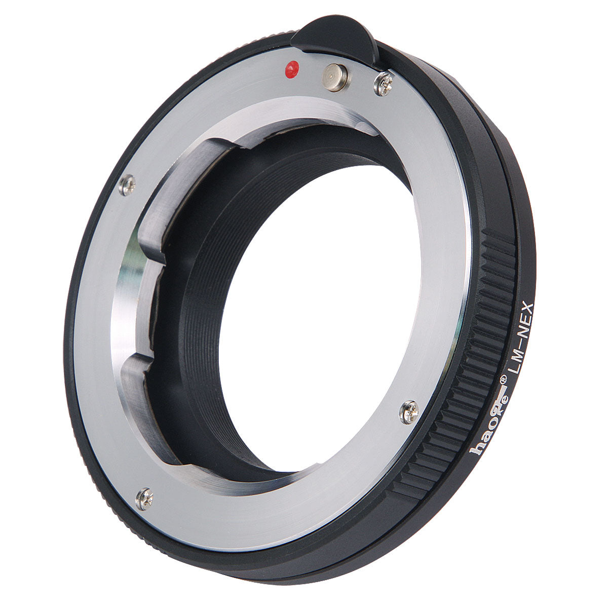 Haoge LM-NEX-L Macro Focus Lens Mount Adapter for Leica M LM Lens to Sony E-mount NEX Camera such as NEX-3, NEX-5, NEX-5N, NEX-7, NEX-7N, a6500, a6300, a6000, a5000, a3500, a3000, NEX-VG10, VG20