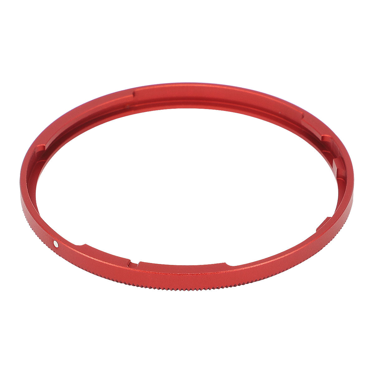 Haoge RRC-GNR Red Metal Decorate Ring Cap for RICOH GR III GRIII GR3 Camera replaces GN-1