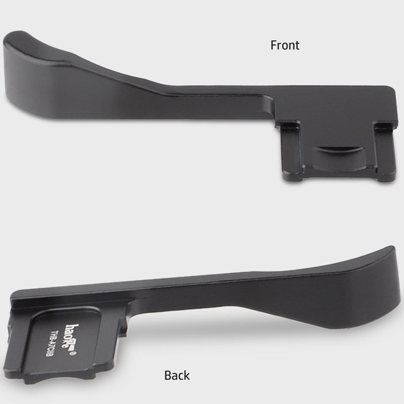 Haoge THB-A7CIIB Metal Hot Shoe Thumb Up Rest Hand Grip for Sony α7CII,Alpha 7CR,ILCE-7Cii,Digital Camera Accessories Black