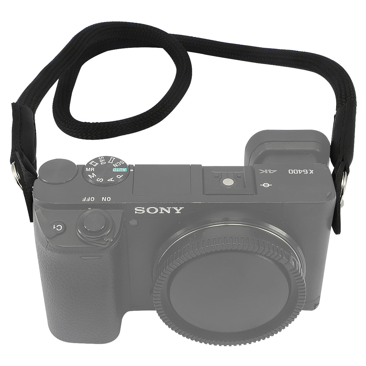 Haoge Camera Neck Strap for Sony a7, a7 II, a7 III, a7R, a7R II, a7R III, a7R IV, a7S, a7S II, a9, a9 II, a99 II, RX10, RX10 II, RX10 III, RX10 IV, RX1R, RX1R II A7C A7CII A7CR A1II Climbing Rope Black