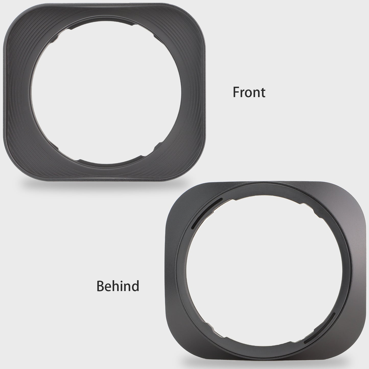 Haoge Bayonet Square Metal Lens Hood for Sigma 23mm F1.4 DC DN Lens LH-SM23