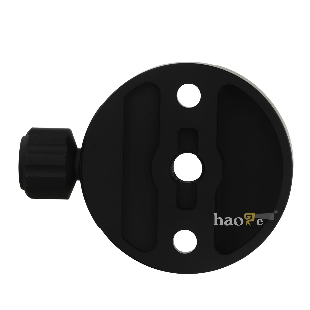 Haoge 58mm Screw Knob Clamp Adapter Mount for Quick Release QR Plate Camera Tripod Ballhead Monopod Ball Head Fit Arca Swiss