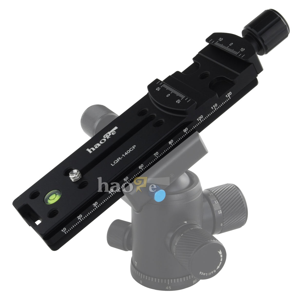 Haoge 140mm Nodal Slide Double Dovetail Focusing Rail Plate with Metal Quick Release Clamp for Camera Panoramic Panorama Close Up Macro Shoot fit Arca Swiss RRS Benro Kirk