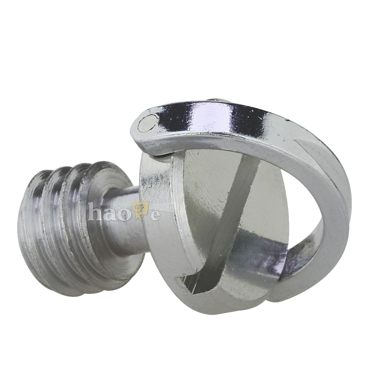 Haoge 3/8" D-Ring Stainless Steel Mounting Fixing Screw for Camera Tripod Monopod Quick Release Plate (Pack of 10)