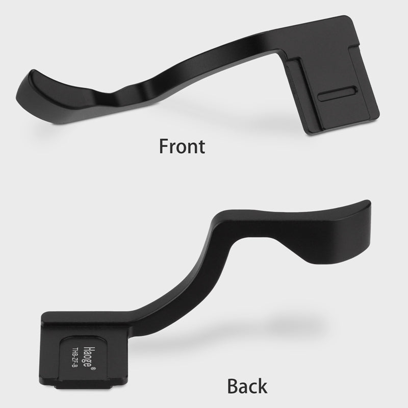 Haoge Metal Thumb Up Rest Hand Grip for Nikon Zf ZF Camera Accessories Black THB-ZF-B Hot Shoe Thumb Up