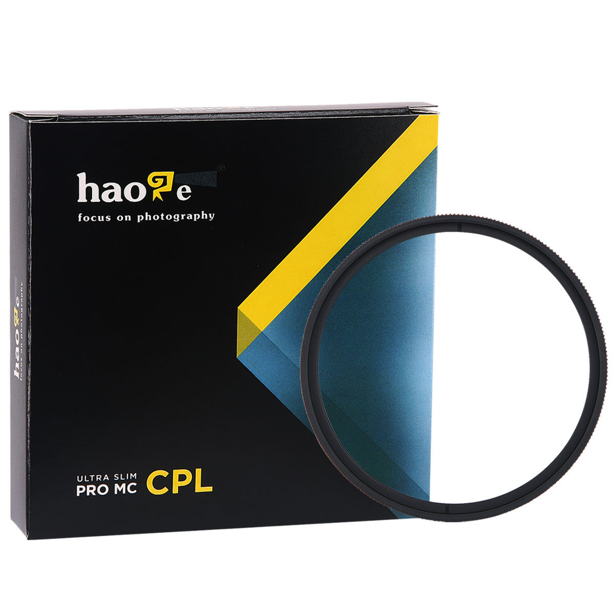 Haoge 77mm MC CPL Multicoated Circular Polarizer Polarizing Lens Filter for Canon Nikon Sony Minolta Pentax Olympus Panasonic Leica Zeiss Tamron Digital Camera DSLR Lens