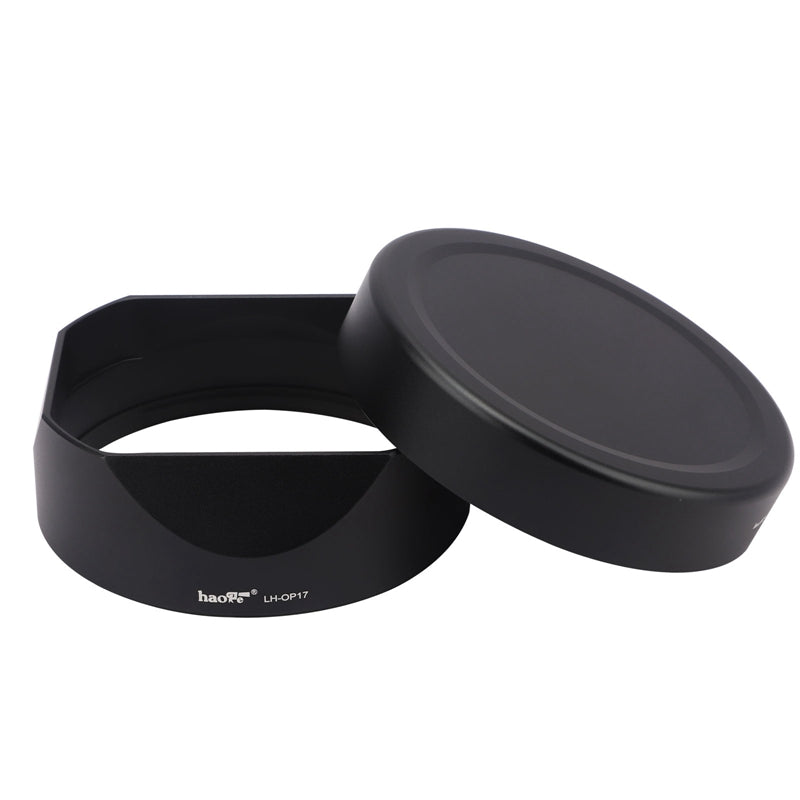 Haoge Square Metal Lens Hood Shade for Olympus M.ZUIKO ED 25mm f/1.2 PRO Lens 25MM F1.2