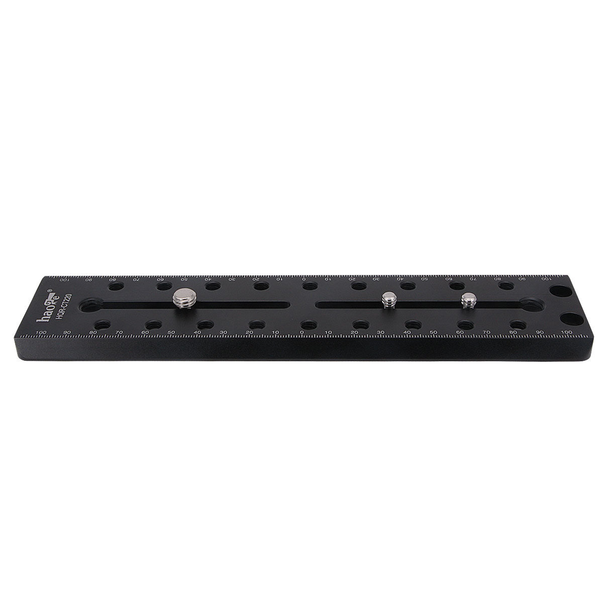 Haoge 220mm Camera Long Sliding Quick Release Plate specifically designed for CARTONI Focus 8S, Focus HD, e-Focus, Lambda 10, Spinhead Tripod Fluid Video Head