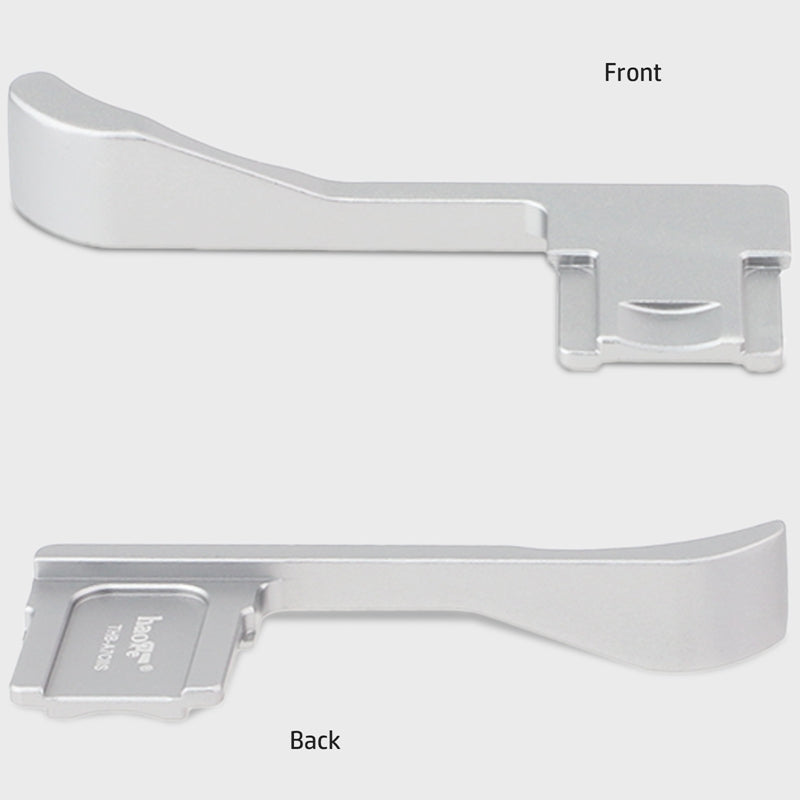 Haoge THB-A7CIIS Metal Hot Shoe Thumb Up Rest Hand Grip for Sony α7CII,Alpha 7CR,ILCE-7Cii,Camera Accessories Silver
