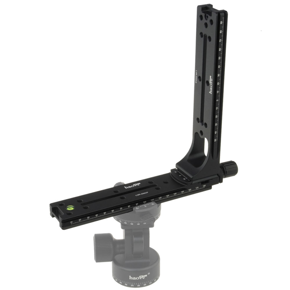 Haoge Quick Release L Plate Set for Panorama Panoramic Head Fit Arca Swiss Sunwayfoto Markins Sirui Kirk RRS Benro AS