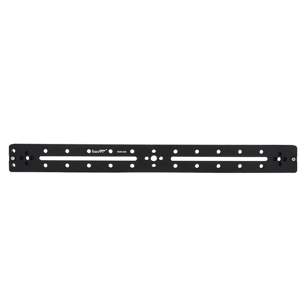 Haoge HQR-400 400mm Multi-purpose Dual Dovetail Long Quick Release Extender Rail Sliding Plate for Camera Tripod Ballhead Clamp fit Benro Arca Swiss Sunwayfoto