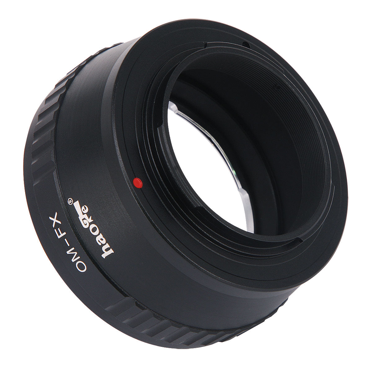Haoge Manual Lens Mount Adapter for Olympus OM Lens to Fujifilm Fuji X FX mount Camera such as X-A1 X-A2 X-A3 X-A5 X-A10 X-A20 X-E1 X-E2 X-E2s X-E3 X-H1 X-M1 X-Pro1 X-Pro2 X-T1 X-T2 X-T10 X-T20