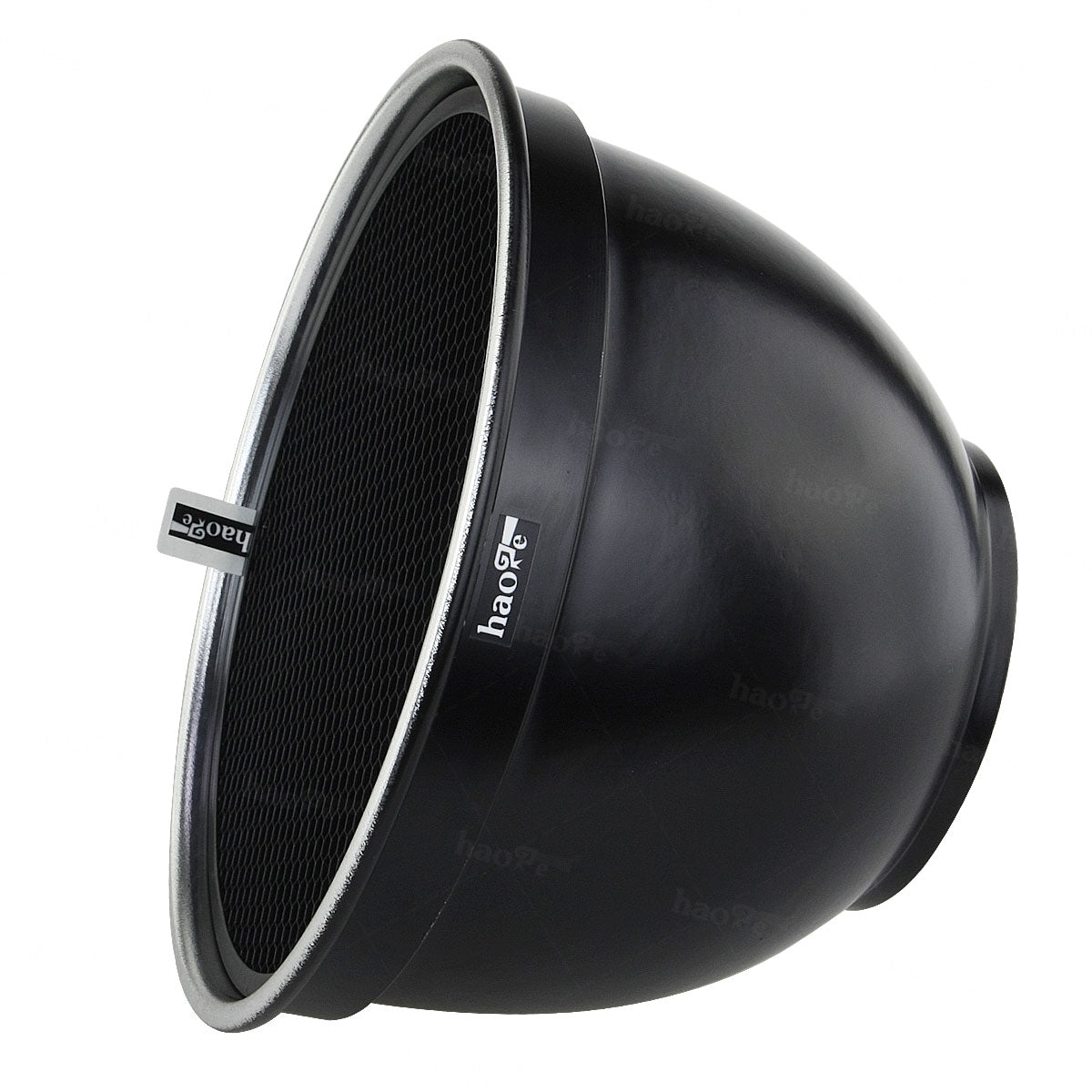 Haoge 7" Standard Reflector Diffuser with 60 Degree Honeycomb Grid for Balcar Alien Bees Paul C Buff Einstein White Lightning Studio Light Strobe Monolight Flash