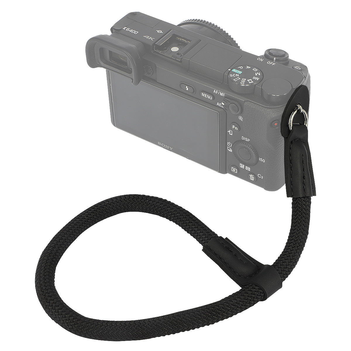 Haoge Camera Hand Wrist Strap for Fujifilm Fuji X-E1 X-E2 X-E2s X-E3 X-E4 X-Pro1 X-Pro2 X-Pro3 X-T1 X-T2 X-T3 X-T4 X-T5 X-T10 X-T20 X-T30 X-T30II X-T50 XE1 XE2 XE2s XE3 XE4 XPro2 XPro3 XT1 XT2 XT3 XT4 XT5 XT10 XT20 XT30 XT30II XT50 Climbing Rope Black