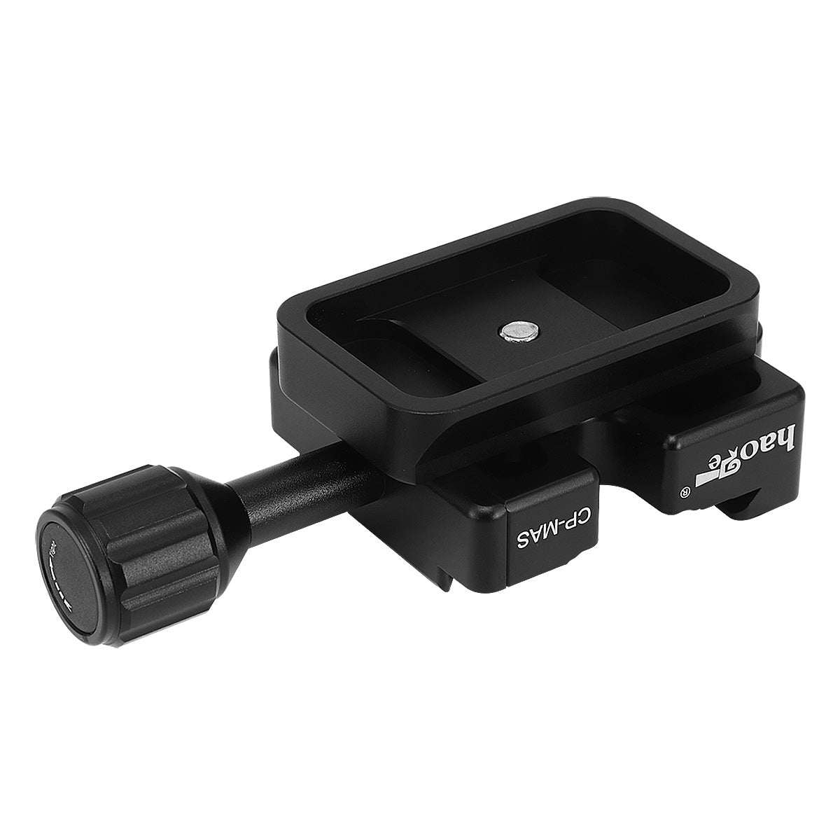 Haoge CP-MAS Quick Release Clamp with RC4 / 400PL Base Adapter Convertor for Manfrotto RC4 System to Arca-Swiss Compatible, Fit 400PL / 405 / 410 / RC4