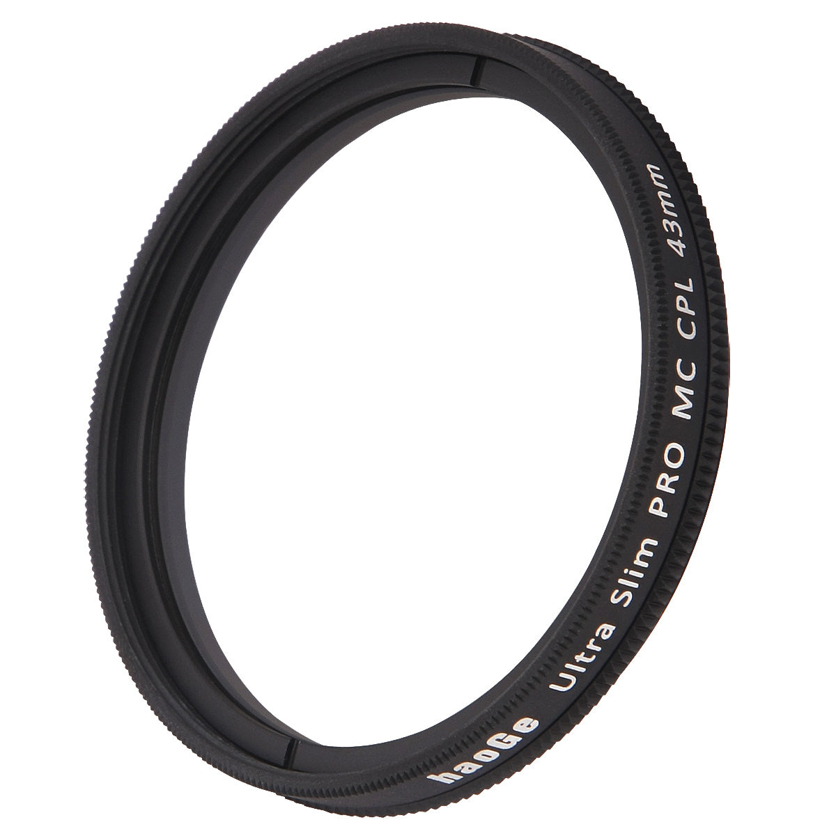 Haoge 43mm MC CPL Multicoated Circular Polarizer Polarizing Lens Filter for Canon Nikon Sony Minolta Pentax Olympus Panasonic Leica Zeiss Tamron Digital Camera DSLR Lens