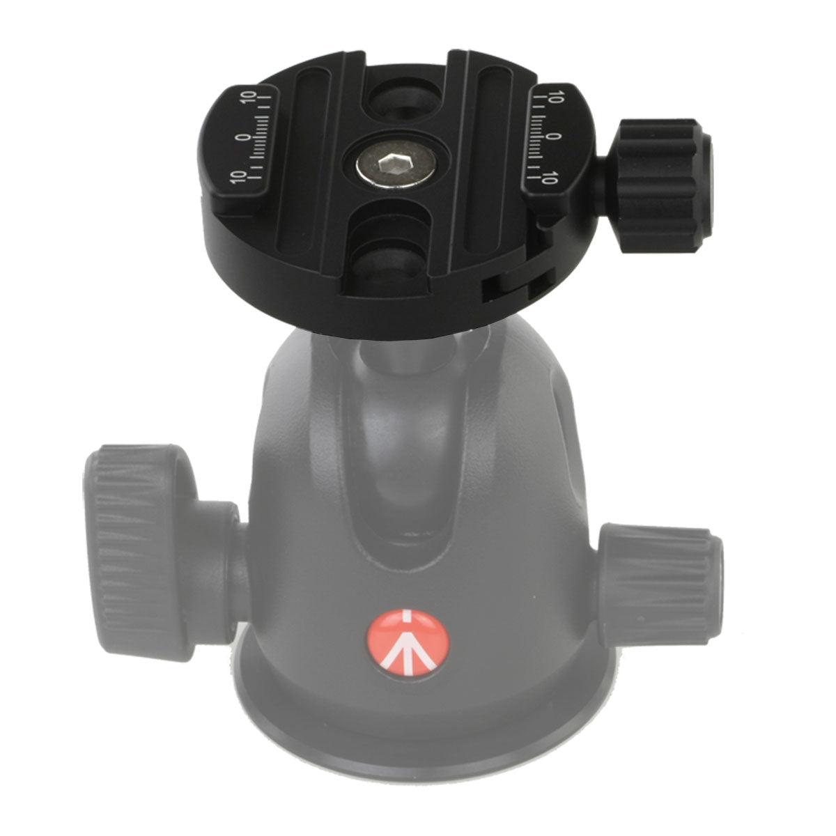 Haoge Combo Boss Adapter with CP-58 58mm Arca-Swiss-Compatible Quick Release Clamp for Manfrotto Tripod Ball Head Clamp Replacement